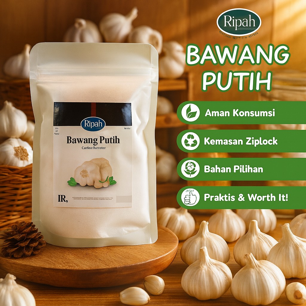 Garlic Powder 70g cooking spice organic natural aroma ritual kitchen