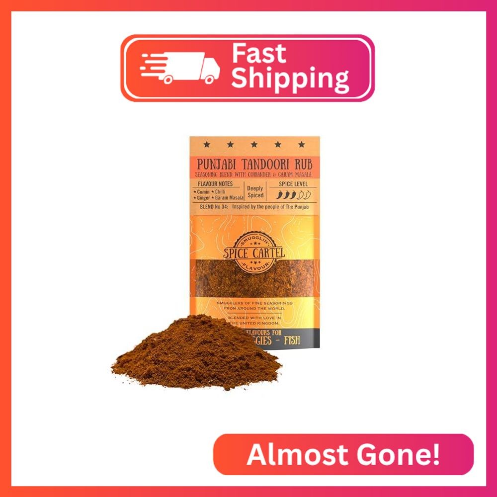 Spice Cartel’s Punjabi Tandoori Masala Spice Blend. Artisanal Spice Blend Inspir
