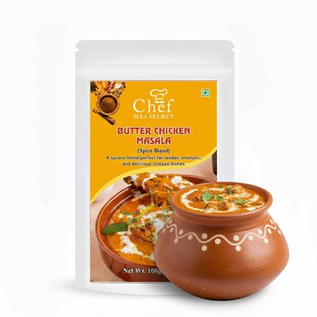 Aiva Chef Butter Chicken Masala 3.5 oz (Pack of 4)