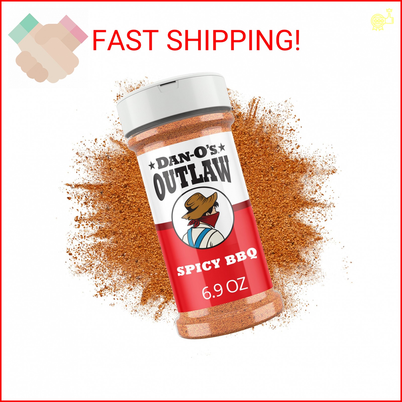 Dan-O’s Outlaw Seasoning – Spicy BBQ