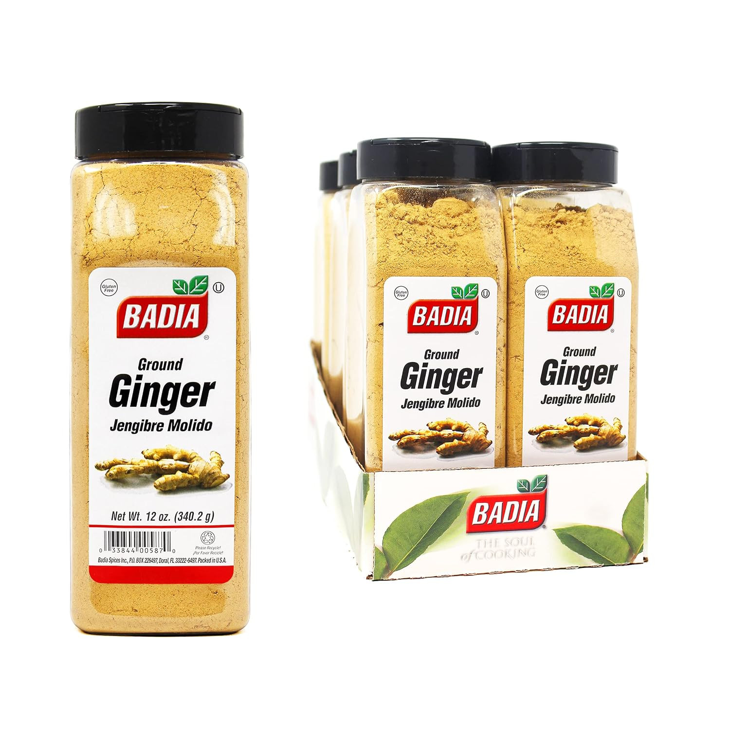 Ground Ginger Powder, 12 Oz – Fresh, Aromatic, Ground Ginger Root