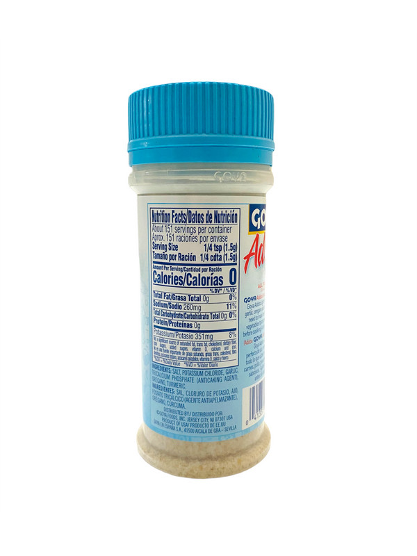 Goya Adobo Light Without Pepper 8 oz – Low Sodium