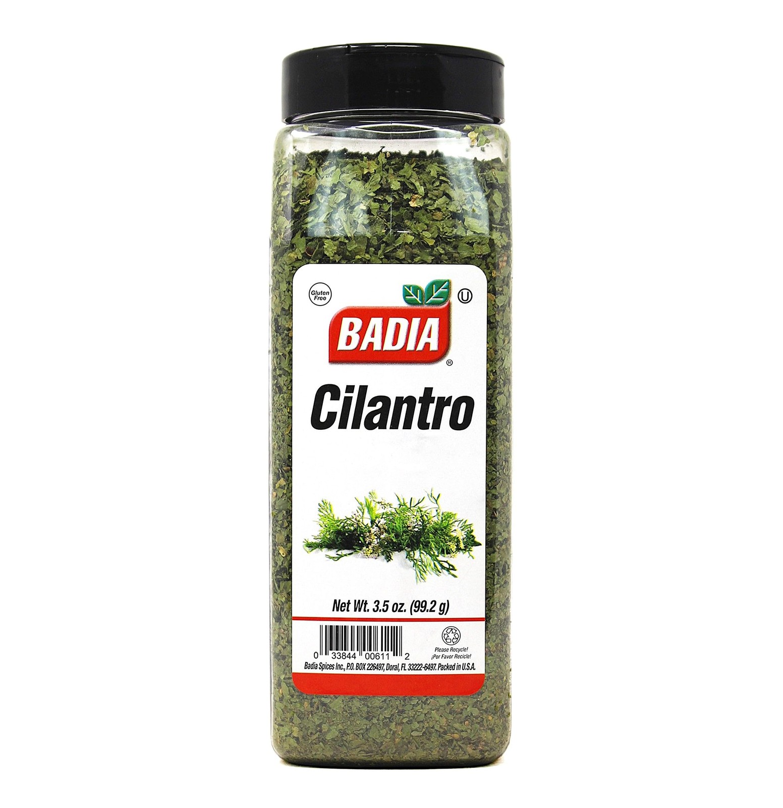 Badia Cilantro Flakes, 3.5 oz – Bright Citrus Herb, Dried 2 Ounce (Pack of 1)