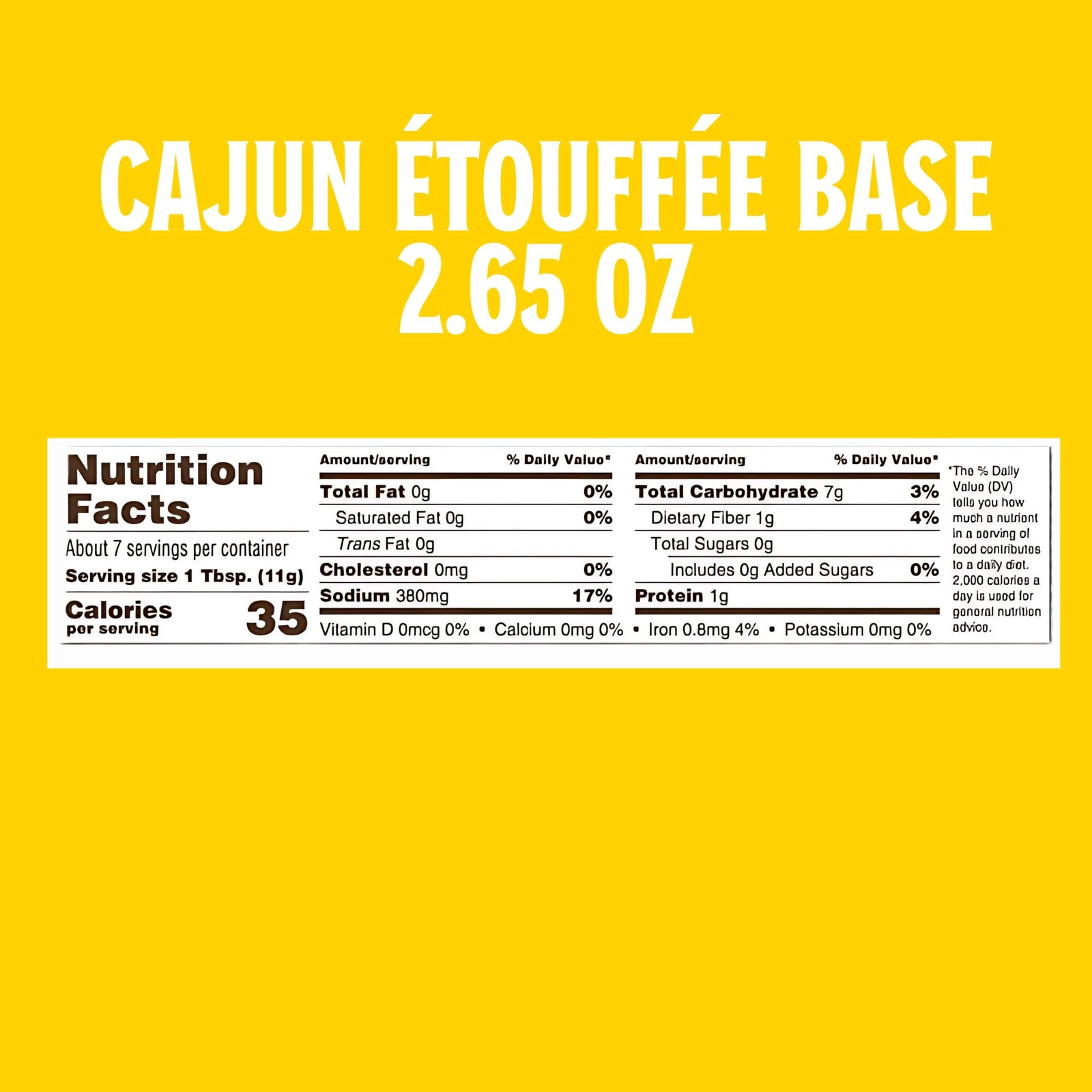 Louisiana Fish Fry Cajun Etouffee Base 2.65 oz. (Pack 1.25 Ounce of 2)
