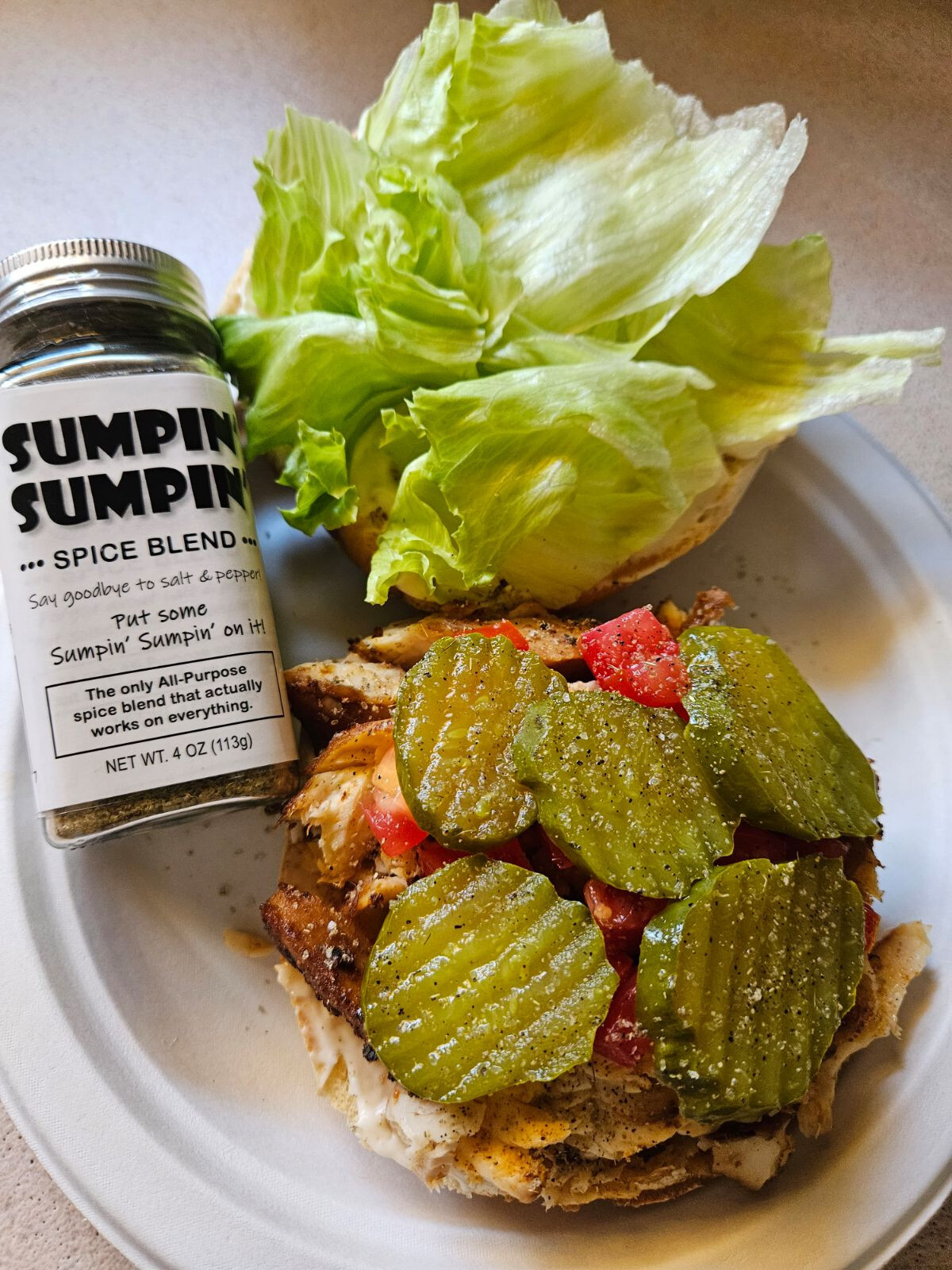 SUMPIN’ SUMPIN’ – All-Natural Spice Blend Seasoning 3.5 oz Works on Everything!