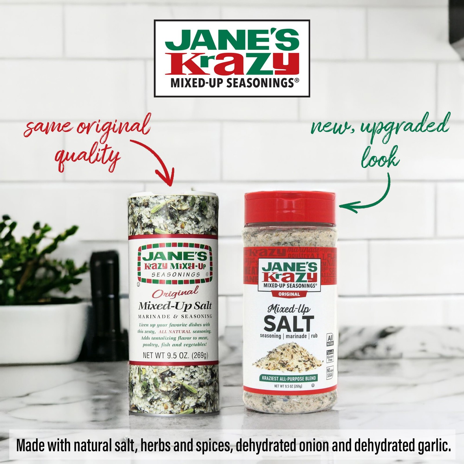 Jane’s Krazy Mixed-Up Salt Blend Gift Pack of 9.5 Ounce (Pack 3)