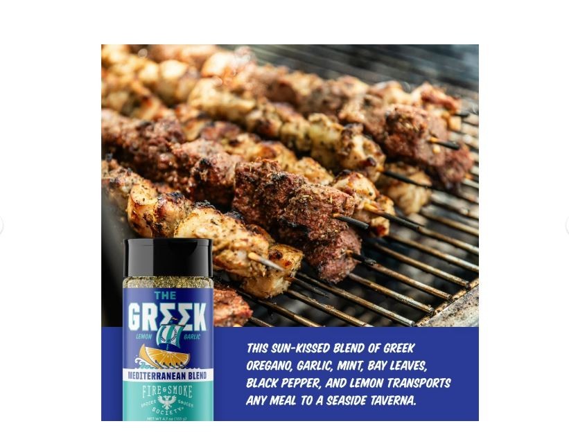 Fire & Smoke Society The Greek Seasoning, 4.7 oz
