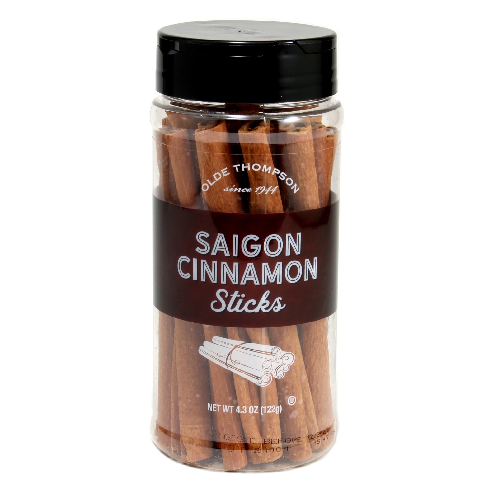 Olde Thompson Saigon Cinnamon Sticks USDA Organic 4.3oz Rich Aroma Flavor