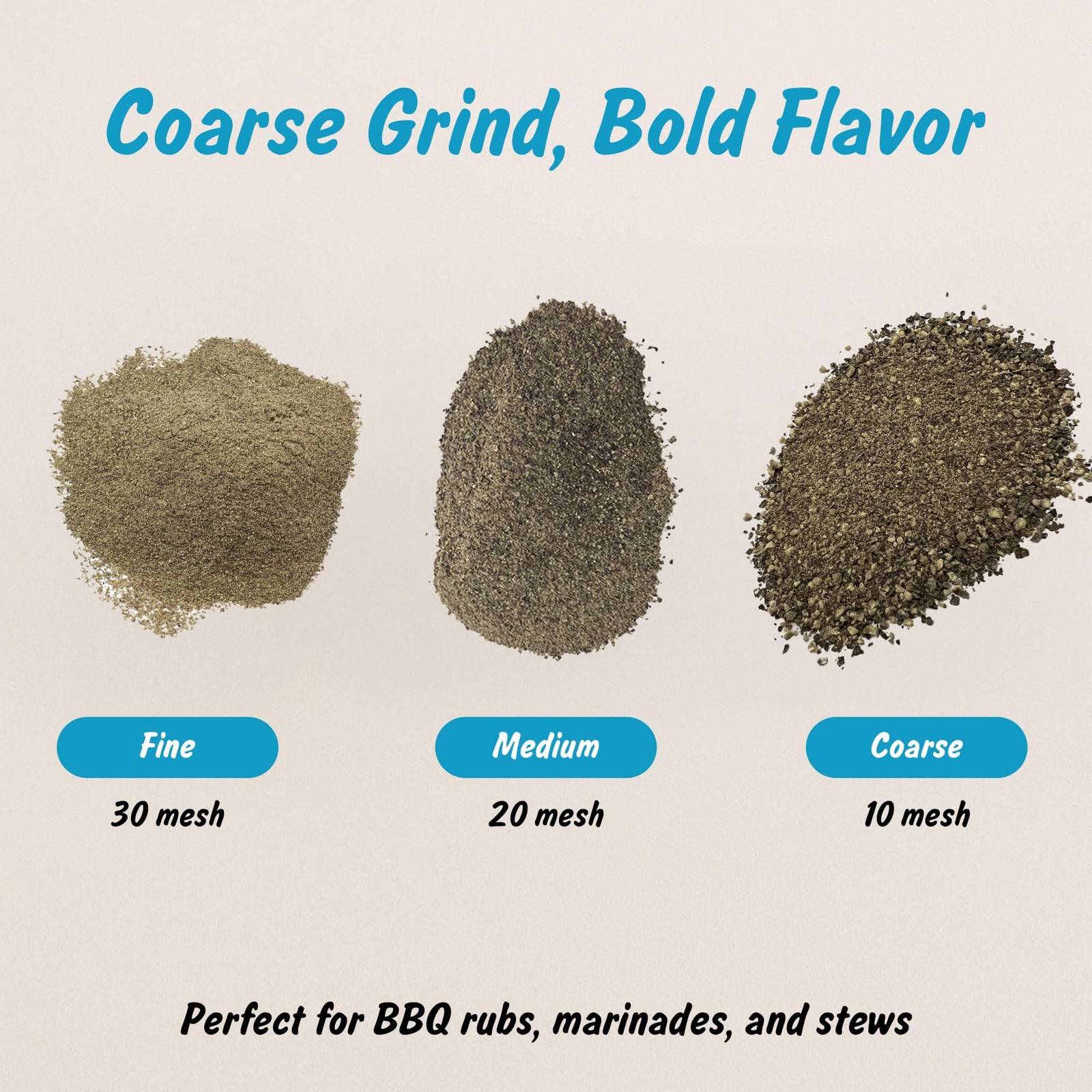 USDA Organic Coarse Ground Black Pepper, Lab Tested for Heavy Metals, Reseala…