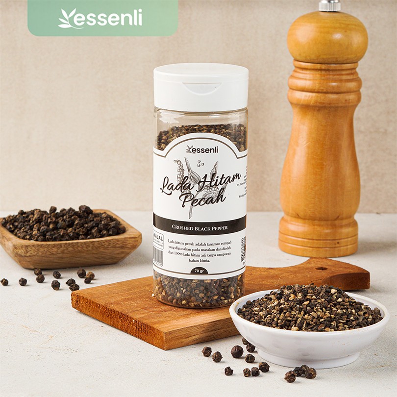 Cracked Black Pepper Seasoning Spice 60g Specialty Chiles Bold Aroma Pantry