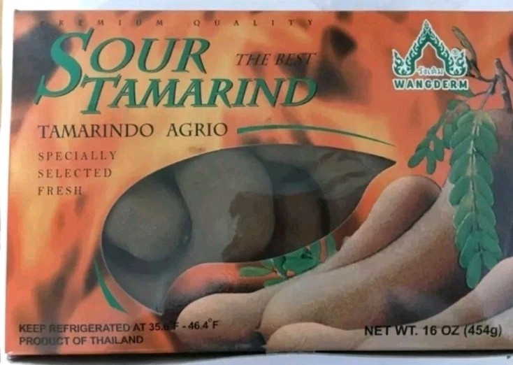 Sour Thai Tamarind 100% Natural Fresh & Premium Quality (1 lb – 454g)