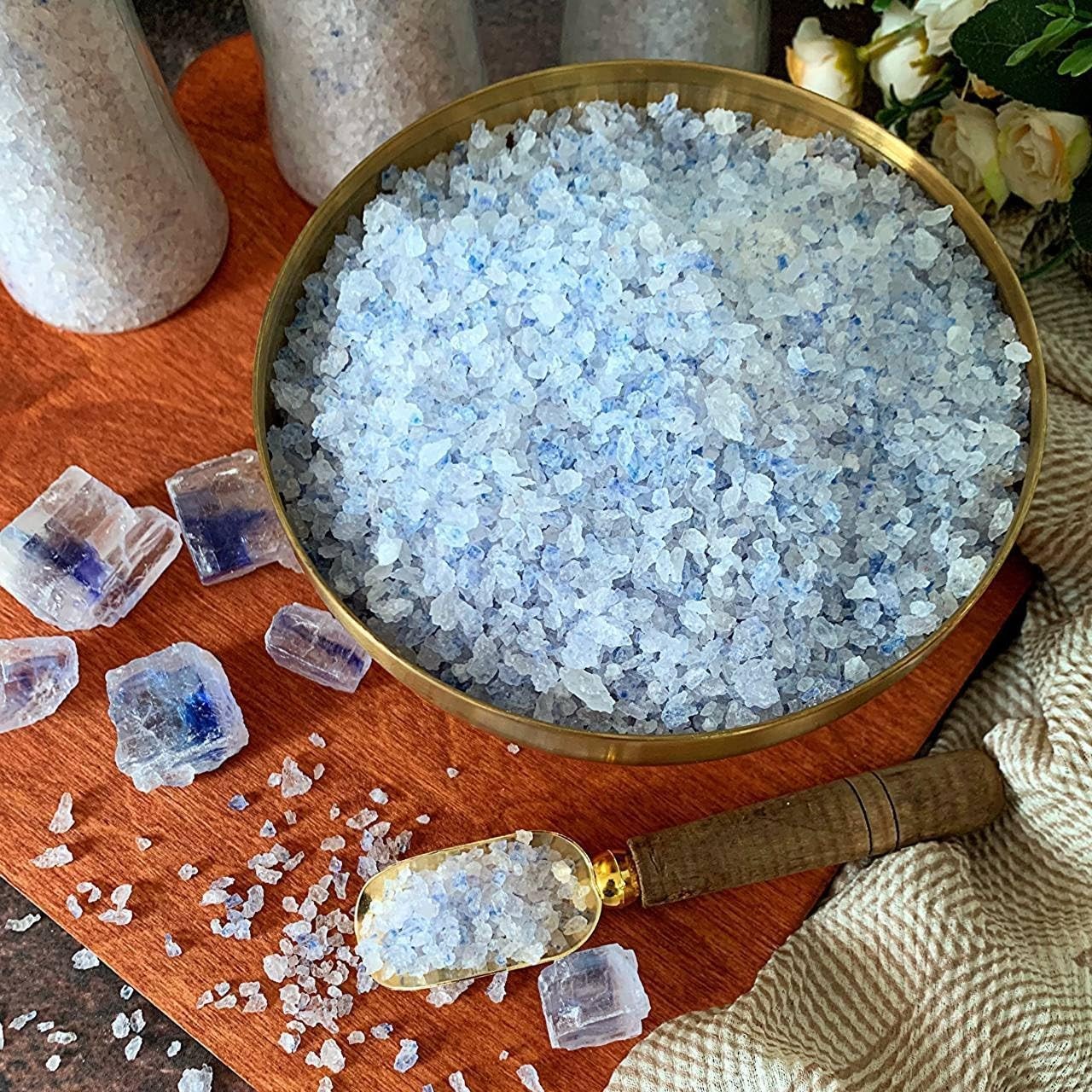 Rare Ancient Blue Salt High Potassium, Low Sodium, GourmetGrade 100g