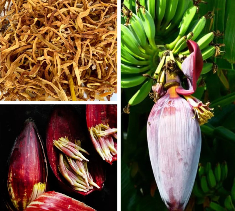 BANANA BLOSSOM FLOWERS ORGANIC 100% NATURAL HEALTHY HERBAL QUALITY