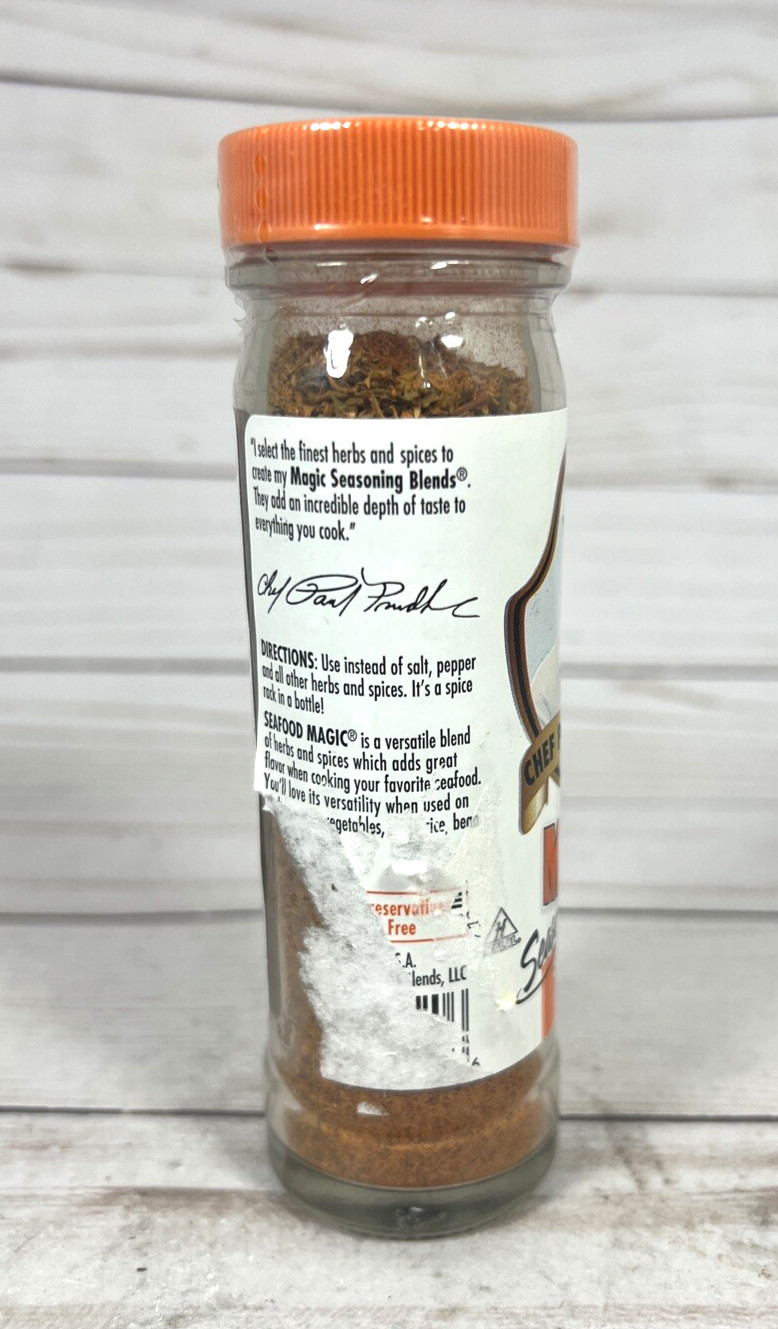 Chef Paul Prudhomme Seafood Magic Seasoning Blends Shaker 2oz (3 Pack) 11/2027