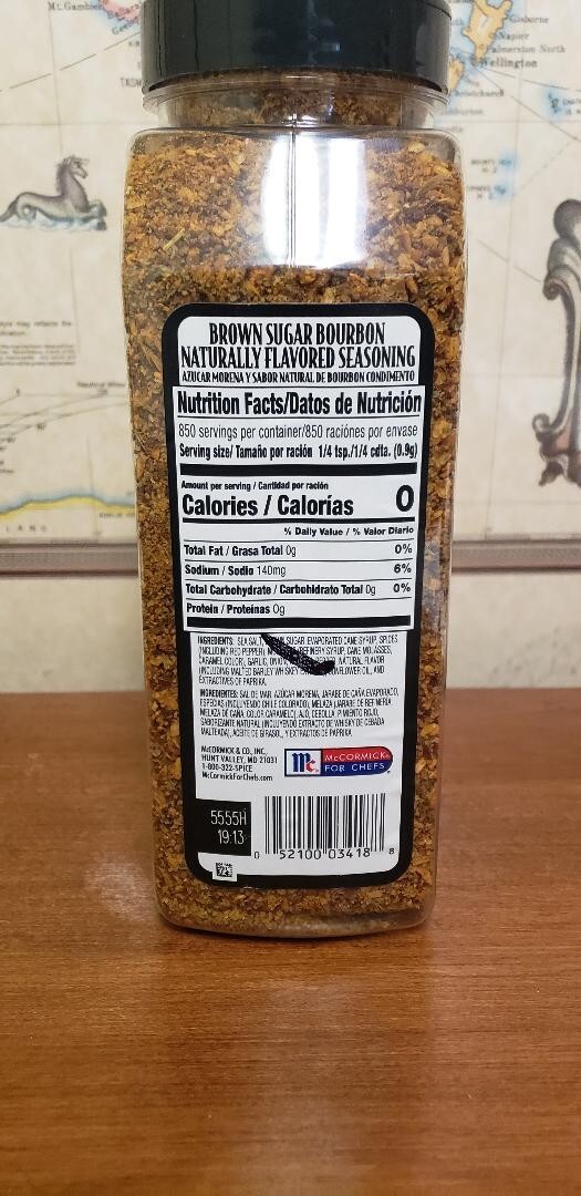 Grill Mates Brown sugar Bourbon Seasoning 27oz.