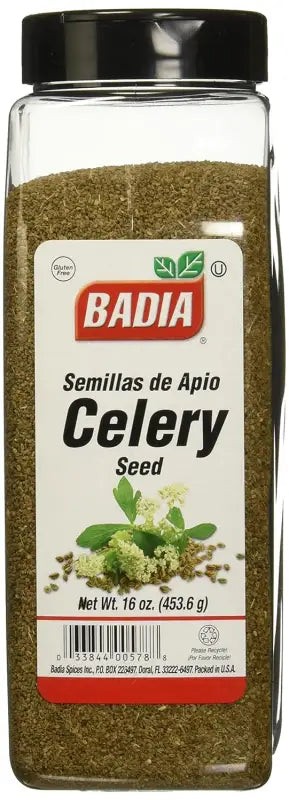 Badia Spices inc Seas, Celery Seed, Whole, No Artificial Flavors, 16oz (2 Pack)