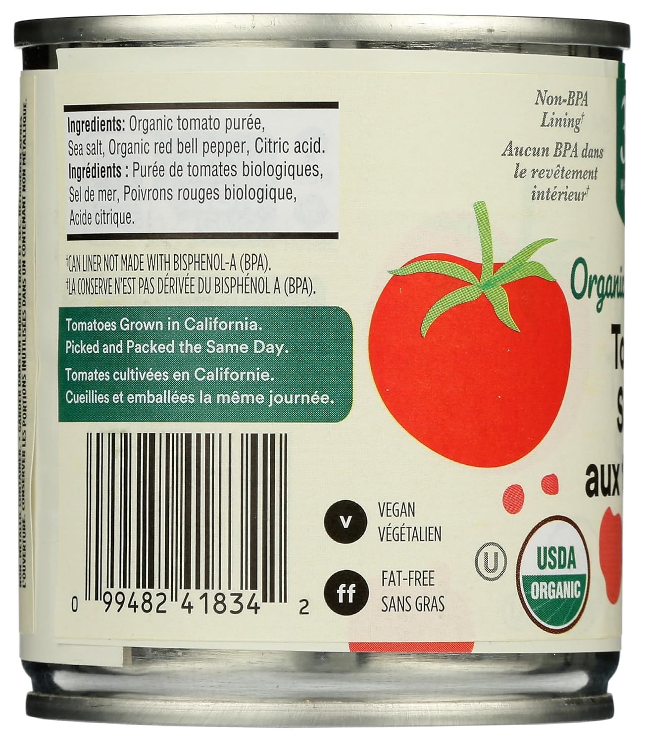 365 by Whole Foods Market Organic Tomato Sauce 8 Oz