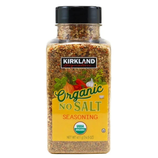 Kirkland Organic No Salt Seasoning 14.5 oz Salt-Free Spice Blend