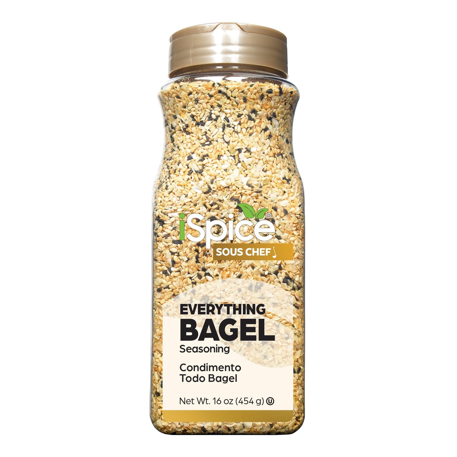 iSpice Blend | Bagel Topping Seasoning | 16 oz | Bulk Size | Mixed Spices &…