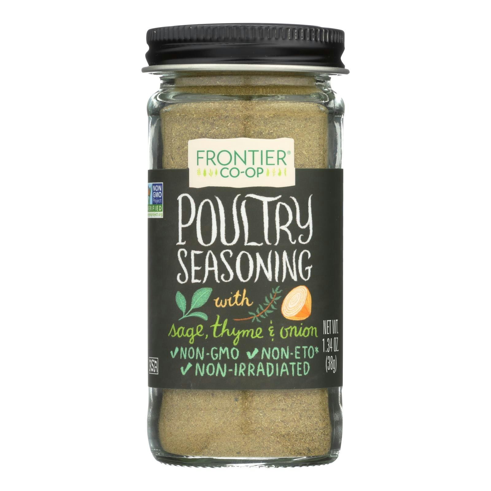 Frontier Herb Poultry Seasoning – Salt Free – 1.34 oz (Pack of 3)