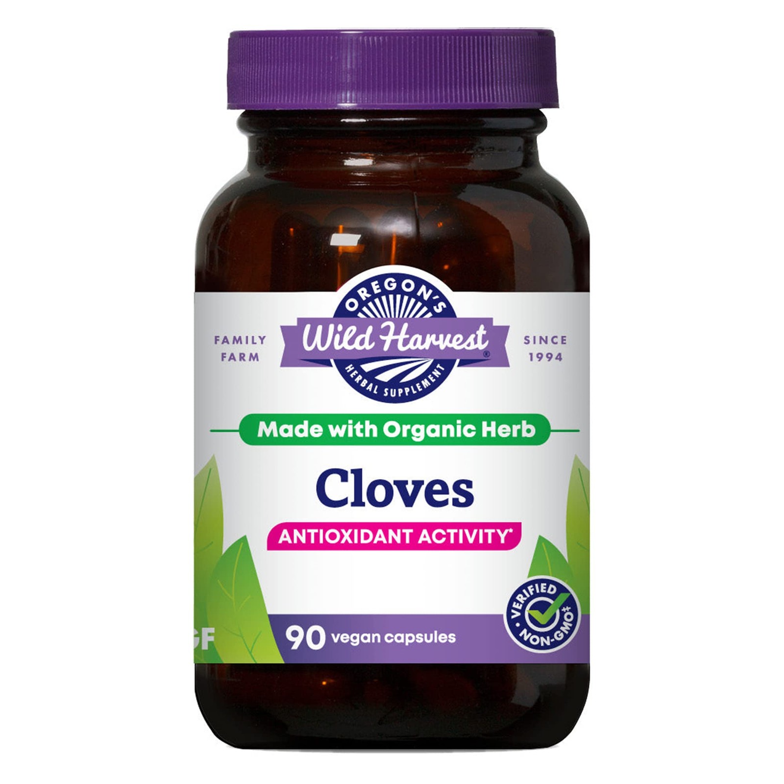 Cloves Organic Traditional Herbal Supplement Non-GMO pullulan (Plant sourced)…
