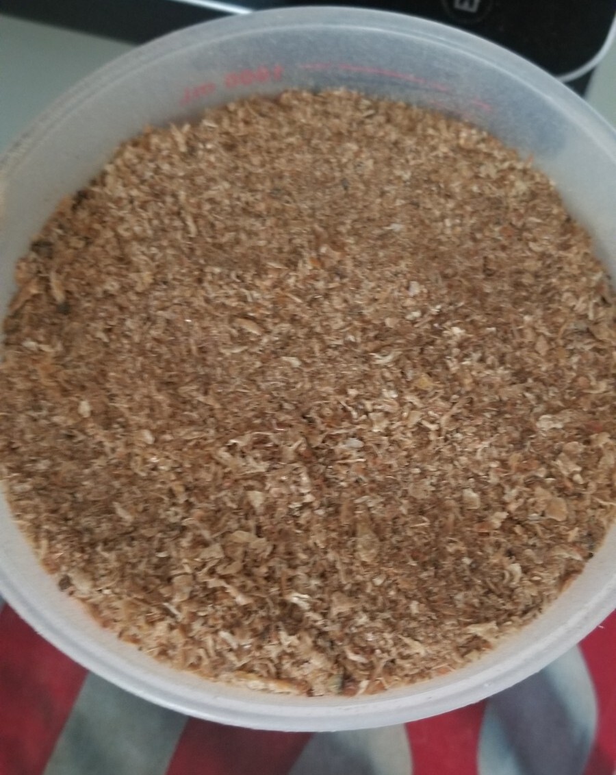 Premium Quality Crayfish. Dried, Ground. 4 Cups(12 oz) Sandless Crayfish