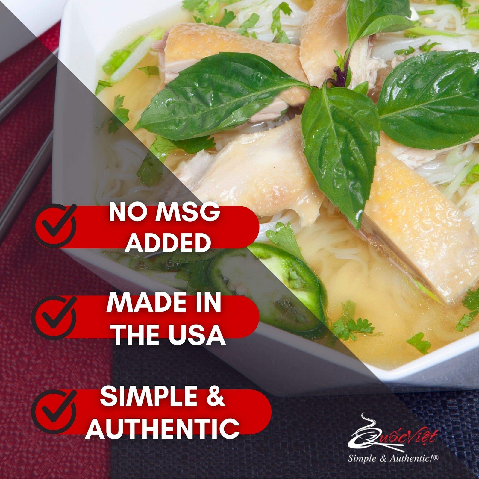Chicken Flavored Pho Soup Base 10 oz Cot Ga Brand