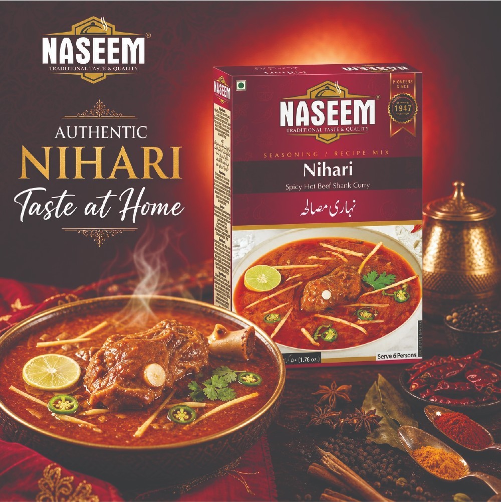 Pack of 6 Naseem Nihari Masala 50g Traditional Pakistani Nihari Spice Blend