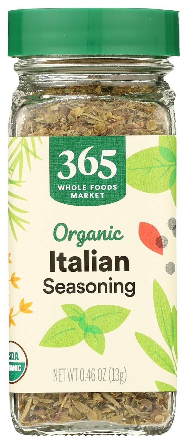 Organic Italian Seasoning Blend – 0.46 oz Jar of Mediterranean Herbs