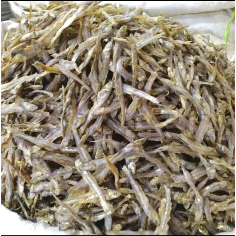 Dried Anchovies Cut Seafood Ingredient For Cooking