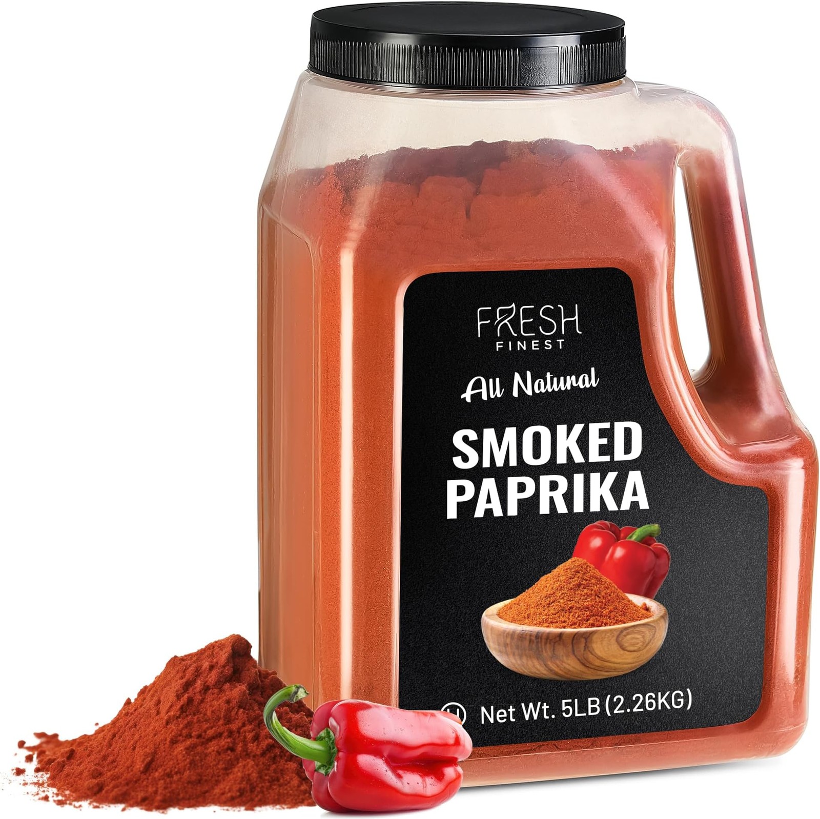 Fresh Finest Smoked Paprika Bulk 5 LB – Premium Ground Seasoning, Freshly Pac…