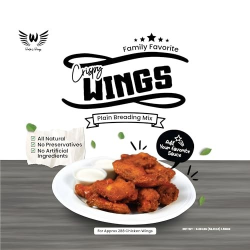 Crispy Chicken Fry Mix – All Natural, Perfect for Air Fryer & Oil Frying, 288 Wi