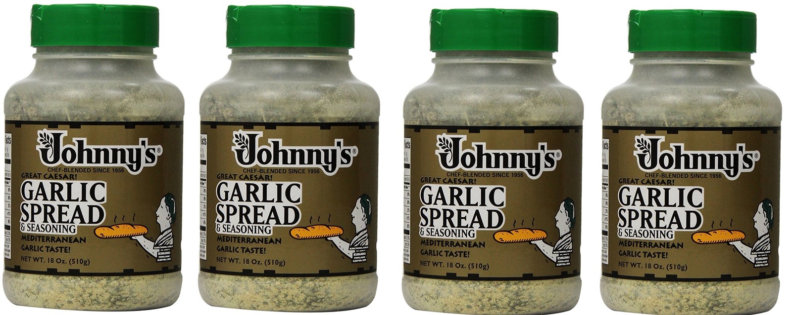 Garlic Spread and Seasoning 4-Pack (18 Ounce) – Flavorful Cooking Essential