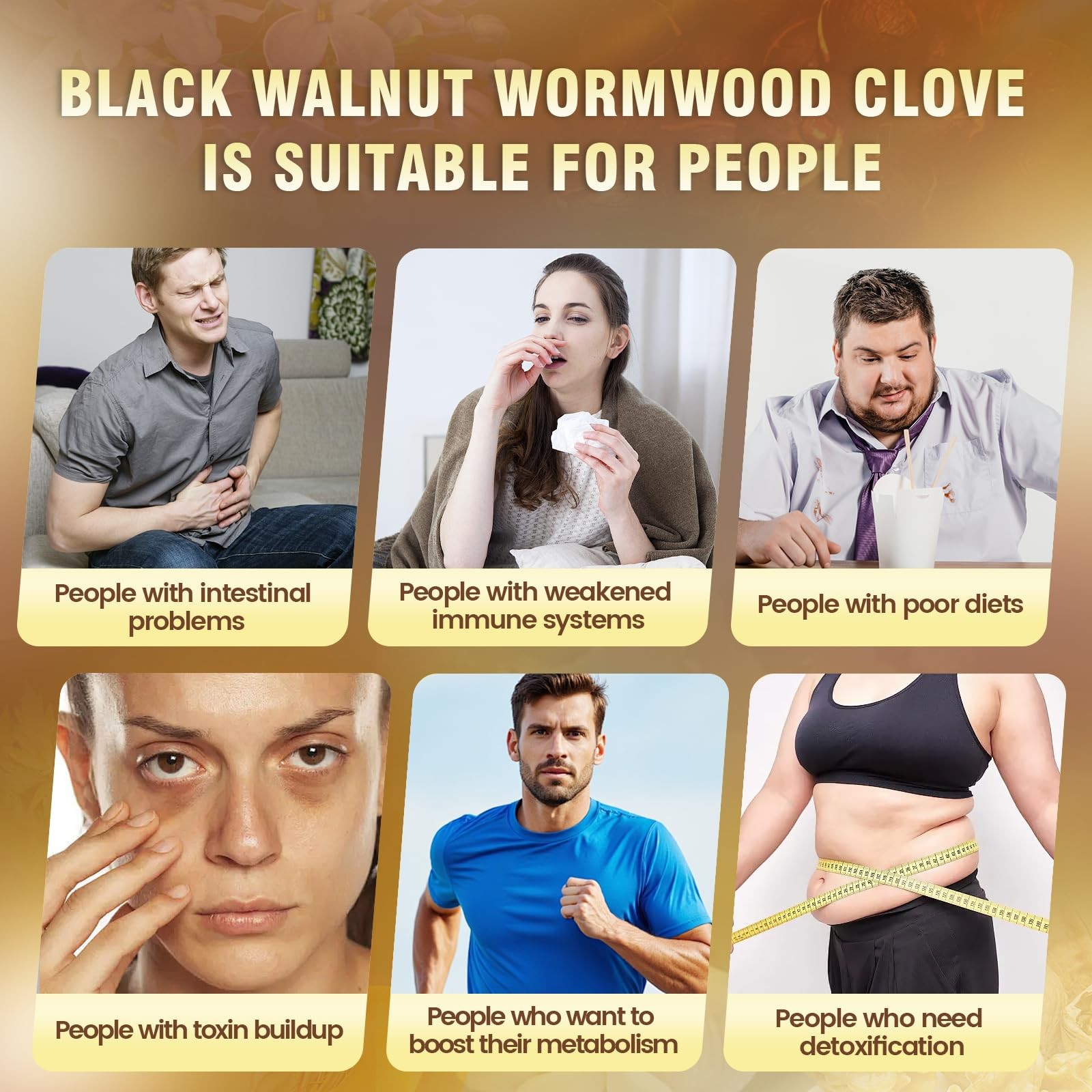 25-in-1 Liposomal Black Walnut Wormwood Clove Tincture, 2 Fl Oz (Pack of 1)