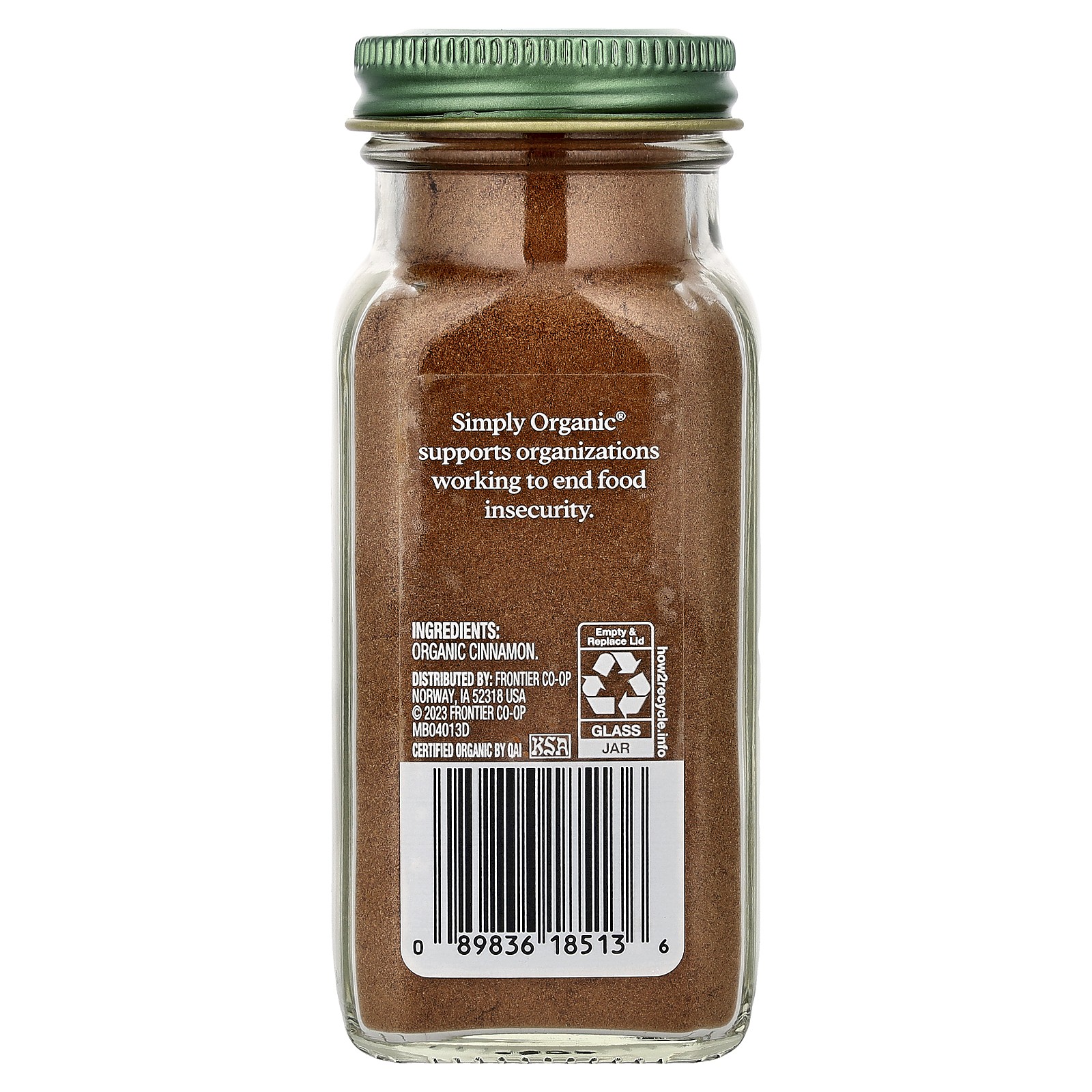Cinnamon, 2.45 oz (69 g)