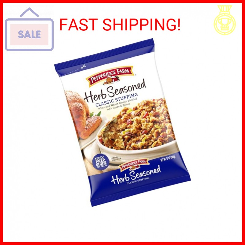 Pepperidge Farm Herb Seasoned Classic Stuffing, 12 oz. Bag