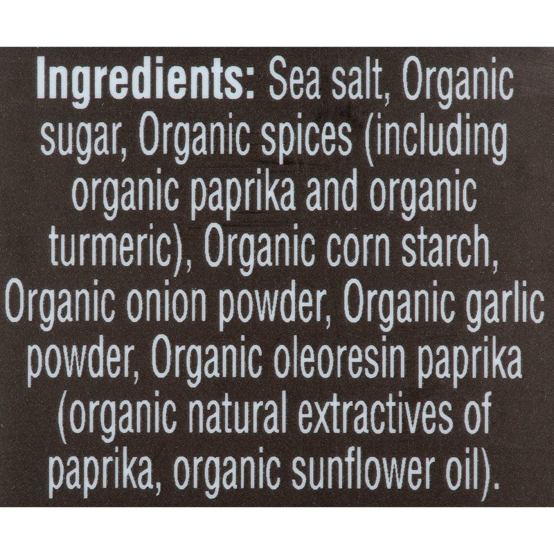 Organic Spice Jar Seasoning Salt Garlic Celery Herbs Gluten Free Kosher