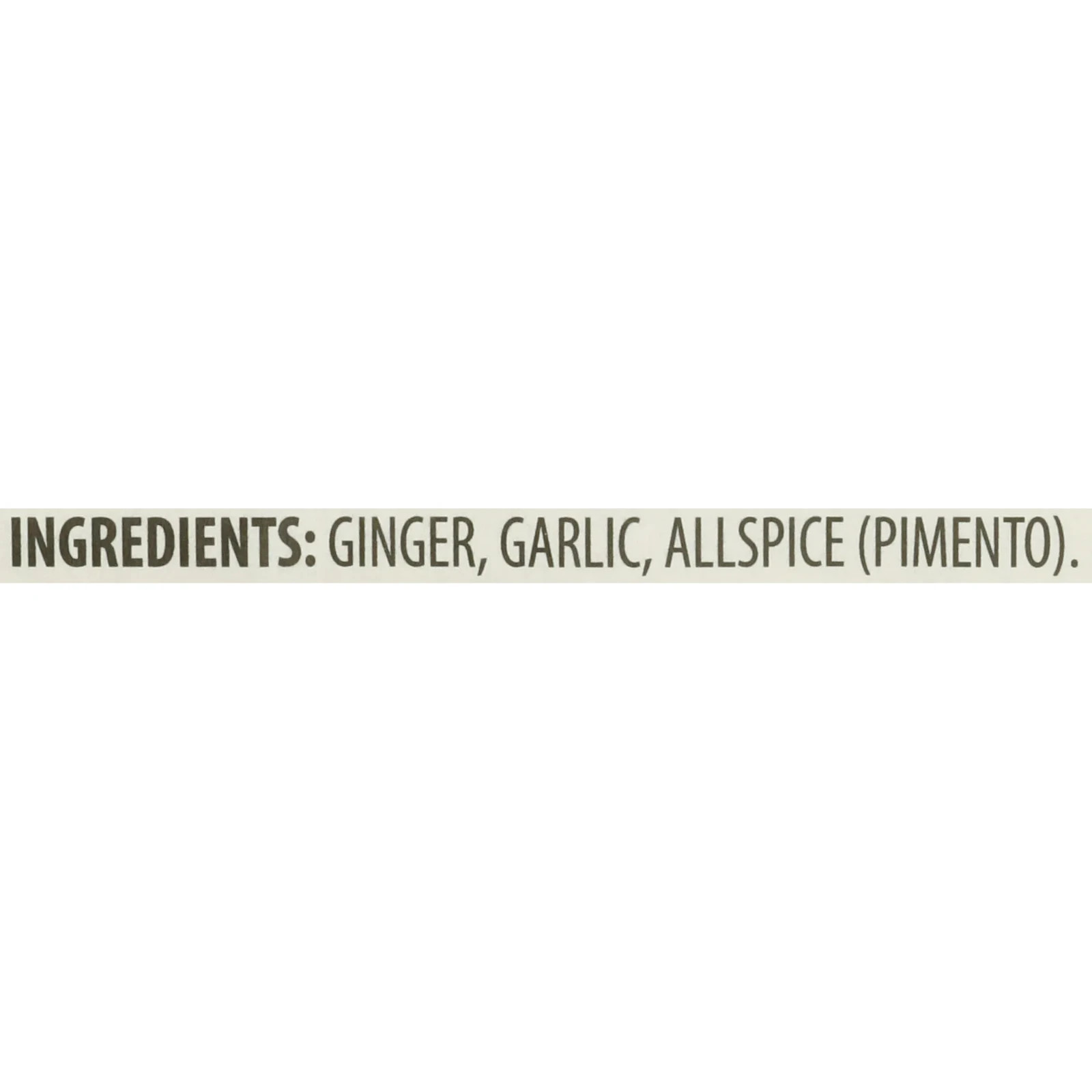 4 Pack Grace Caribbean Traditions Ginger Garlic Pimento Seasoning, 3.49 oz Each