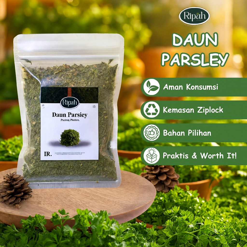 25g Dried Parsley Leaves Herb Green Aromatic Seasoning Spice