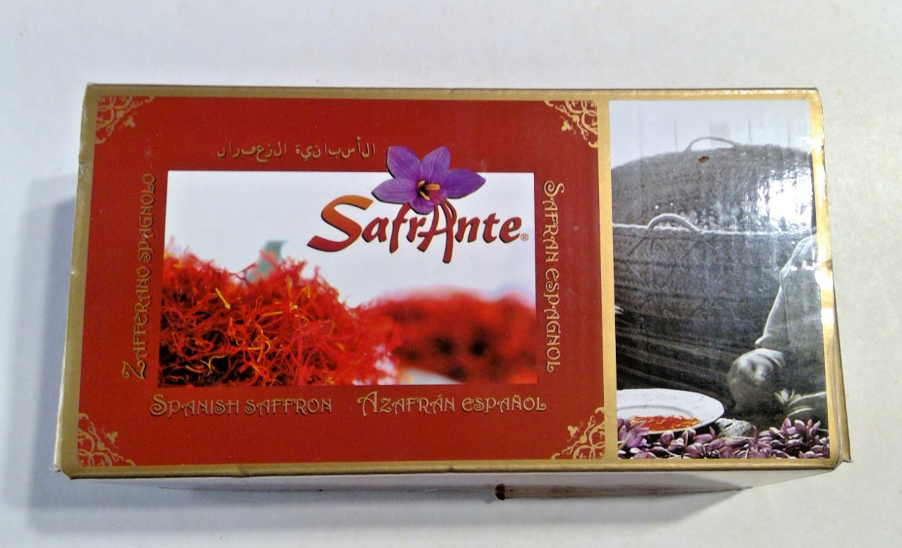 Safrante Spanish Saffron Threads 1g Bottle – Expired 10/2017