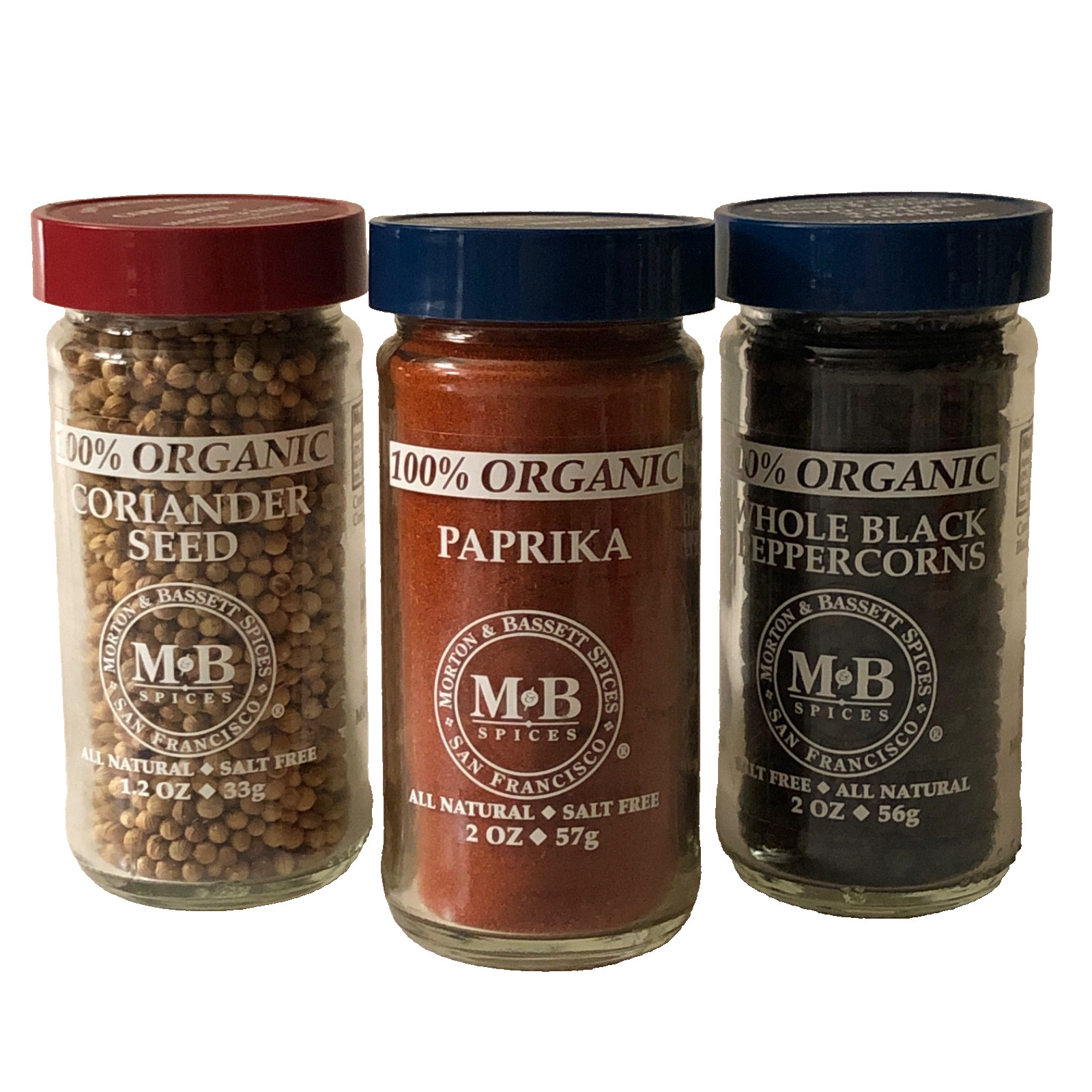 Morton & Bassett Organic Spices — Variety Pack