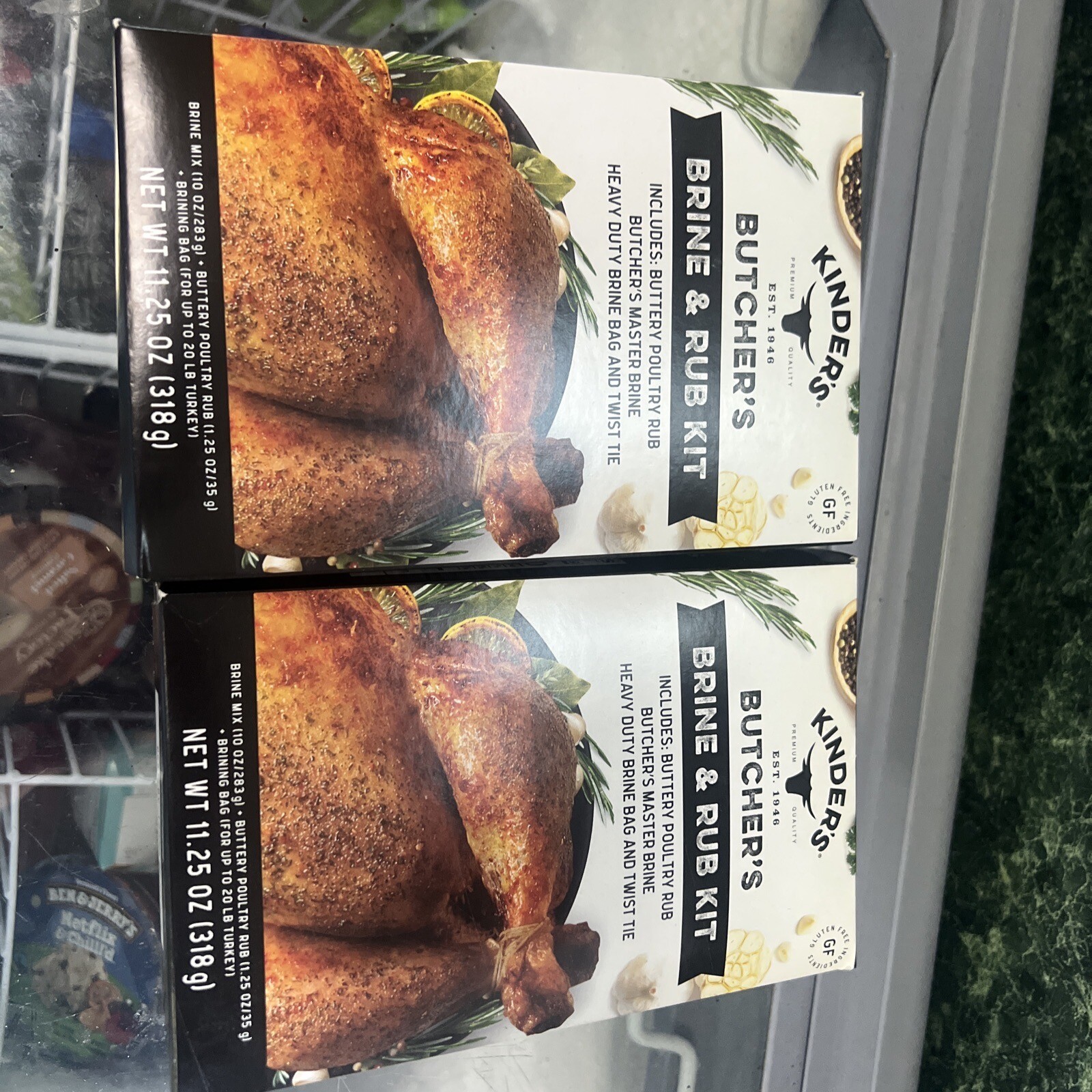 2-Kinder’s Butcher’s Turkey Brine Kit (11.25 oz.) Each Best By 12/2023