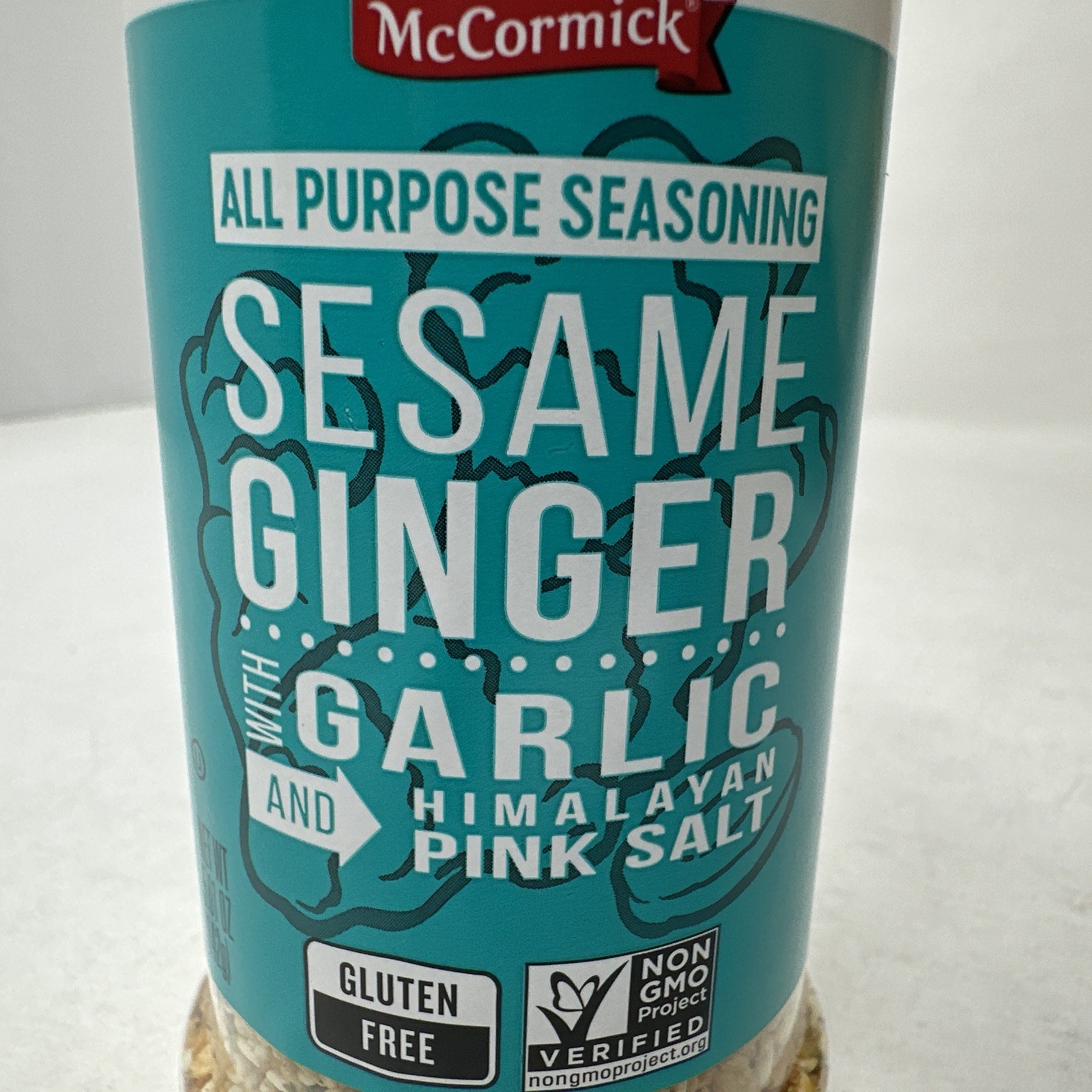 McCormick Sesame Ginger Garlic Himalayan Pink Salt Non-GMO 5oz Discontinued