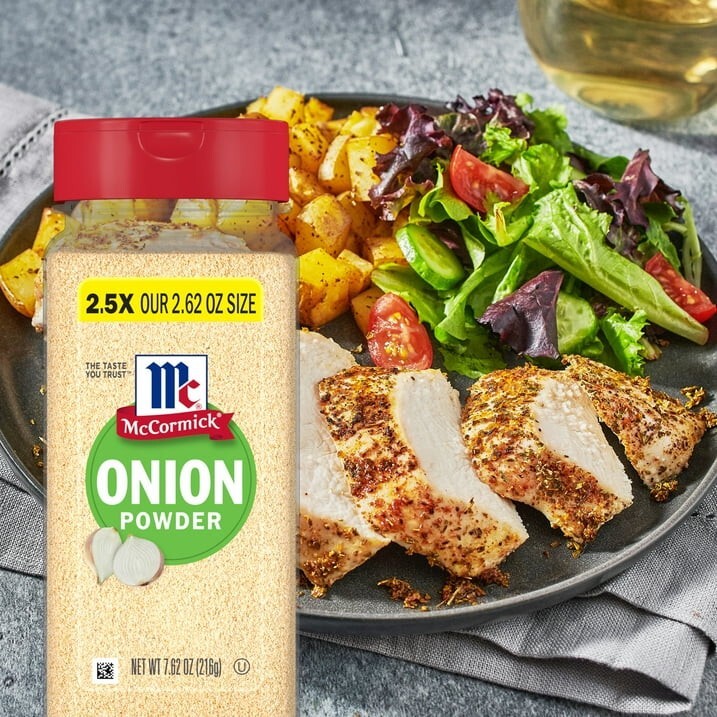 McCormick Kosher Onion Powder 7.62 oz x 2 Bottles Onion Powder