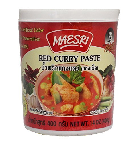 Maesri Red Curry Paste 14 Ounce