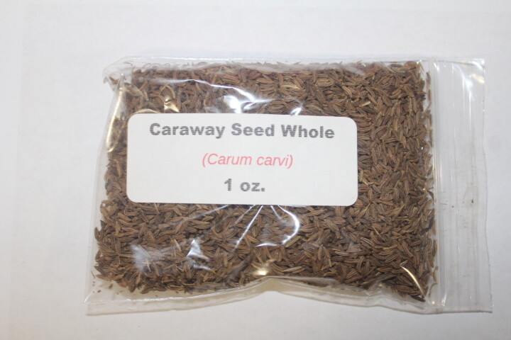 1 oz. Caraway Seed Whole (Carum carvi)