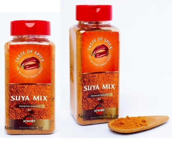 Suya spice (pack of 2). Natural authentic seasoning / spices-hot pepper blend.