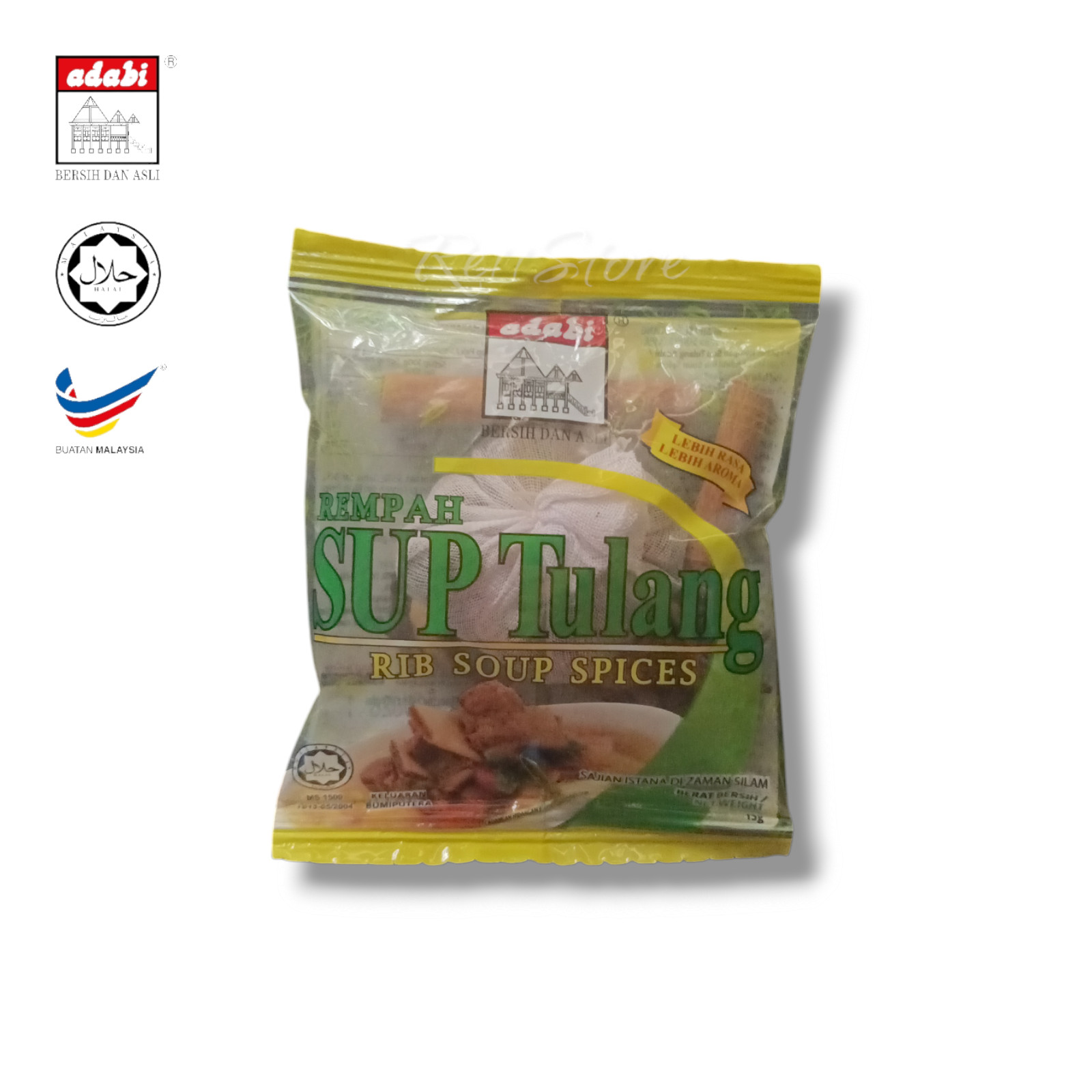 Adabi Rib Soup Spices 13g Sup Bunjut Sup Tulang Adabi Authentic Malaysian