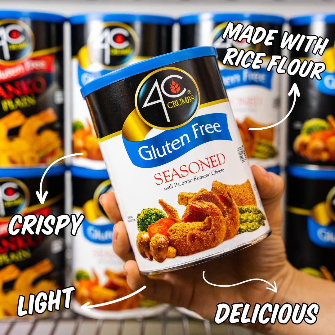 4C Gluten Free Crumbs 12 Ounce Pack Certified Gluten Free Flavor Filled Crumb