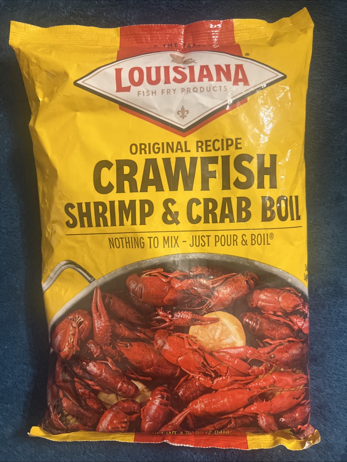 Louisiana Fish Fry Crawfish Shrimp and Crab Boil, 4.5 lbs.